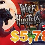 【オンラインカジノ・グリ戦記】一撃$5,784！WOLF HUNTERS IN Casino Jamboree
