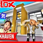 今、ロブロックスで1番人気のゲーム 初挑戦🥳 逮捕します👮 泥棒が🤑 ROBLOX BROOK HAVEN RP