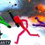 【2人実況】大爆笑だらけのハチャメチャ武器で戦うパーティーゲーム「 Fight Party 」