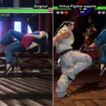 [Virtua Fighter esports] Graphic comparison video 『バーチャファイターeスポーツ』グラフィック比較映像